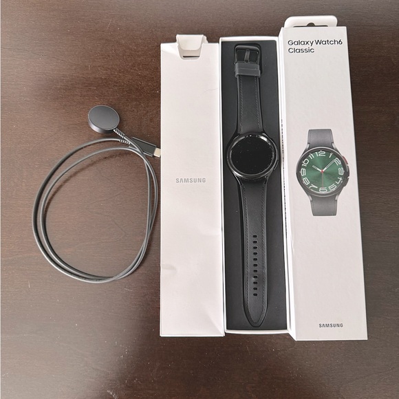 Samsung Other - Samsung Galaxy Watch6 Classic (GPS) 47mm Smartwatch with Heart Rate Monitor